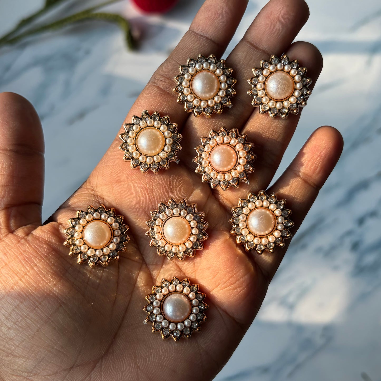 Flower Pearl Patch (5 Pieces)