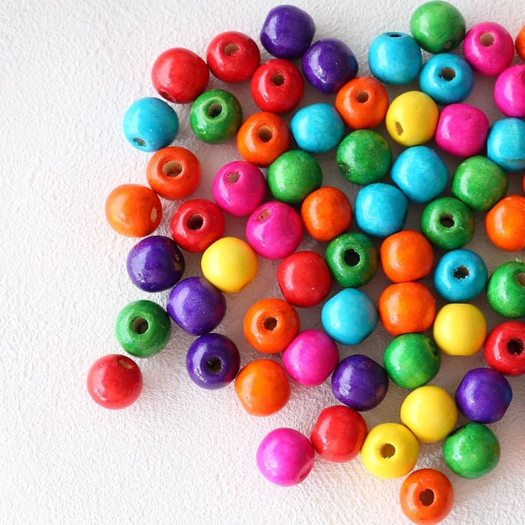 Multi colour wooden beads(150 piece)