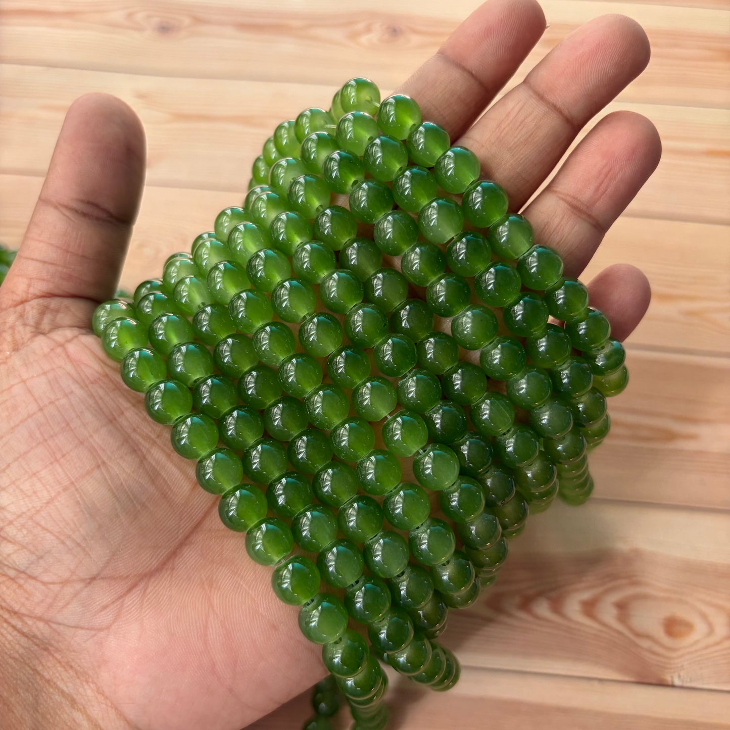 Glass Beads (95 Beads ) 8mm