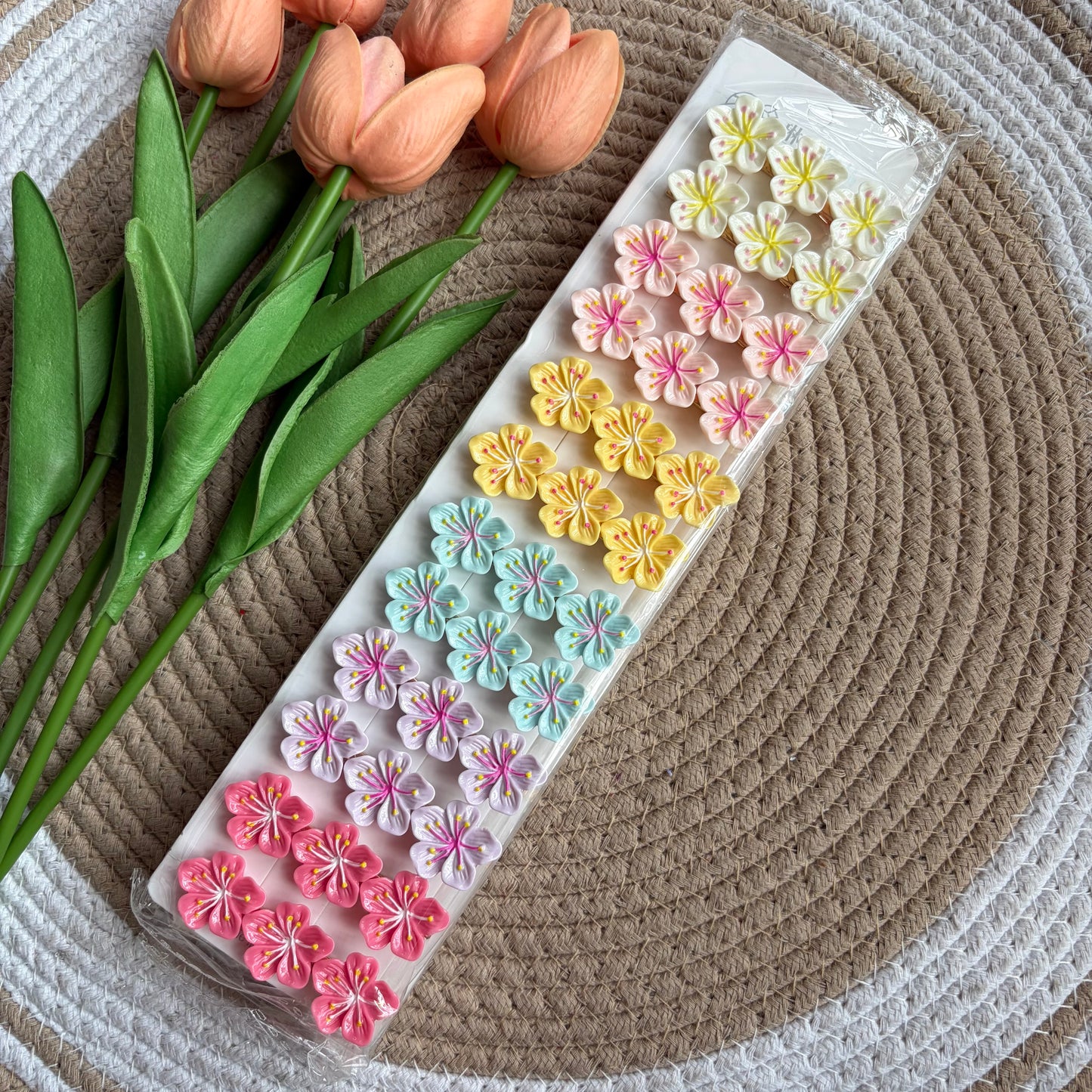 Korean Hairpins (12 Pieces)