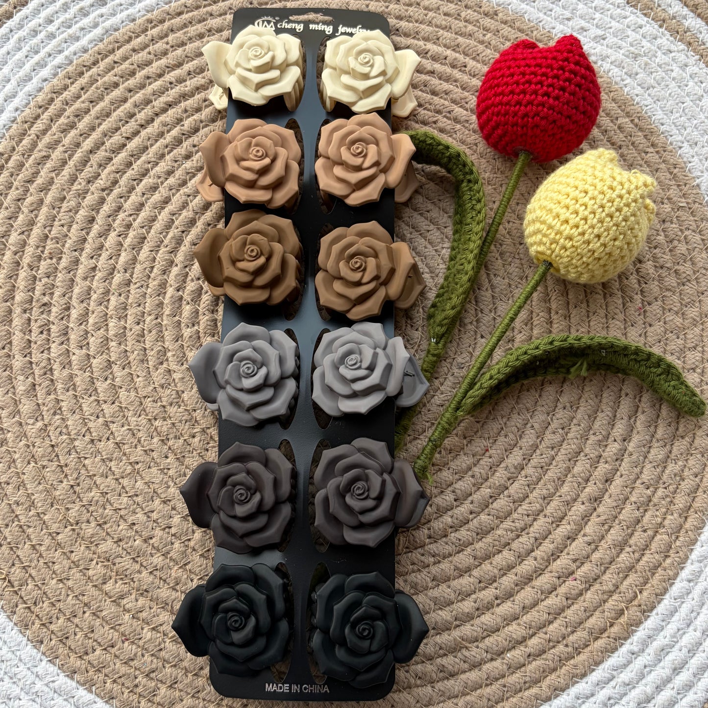 Matte Rose Claw(12 Pieces)