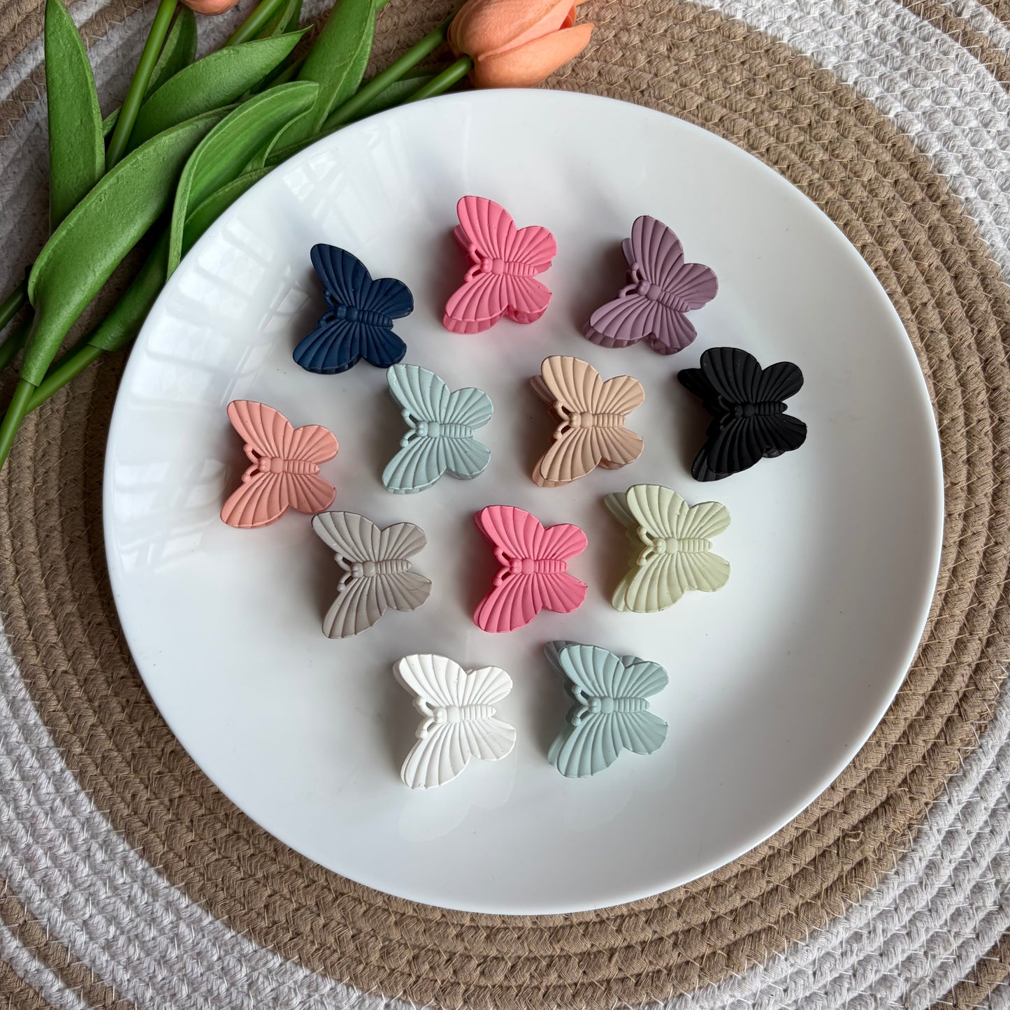 Matte Butterfly (12 Pieces)