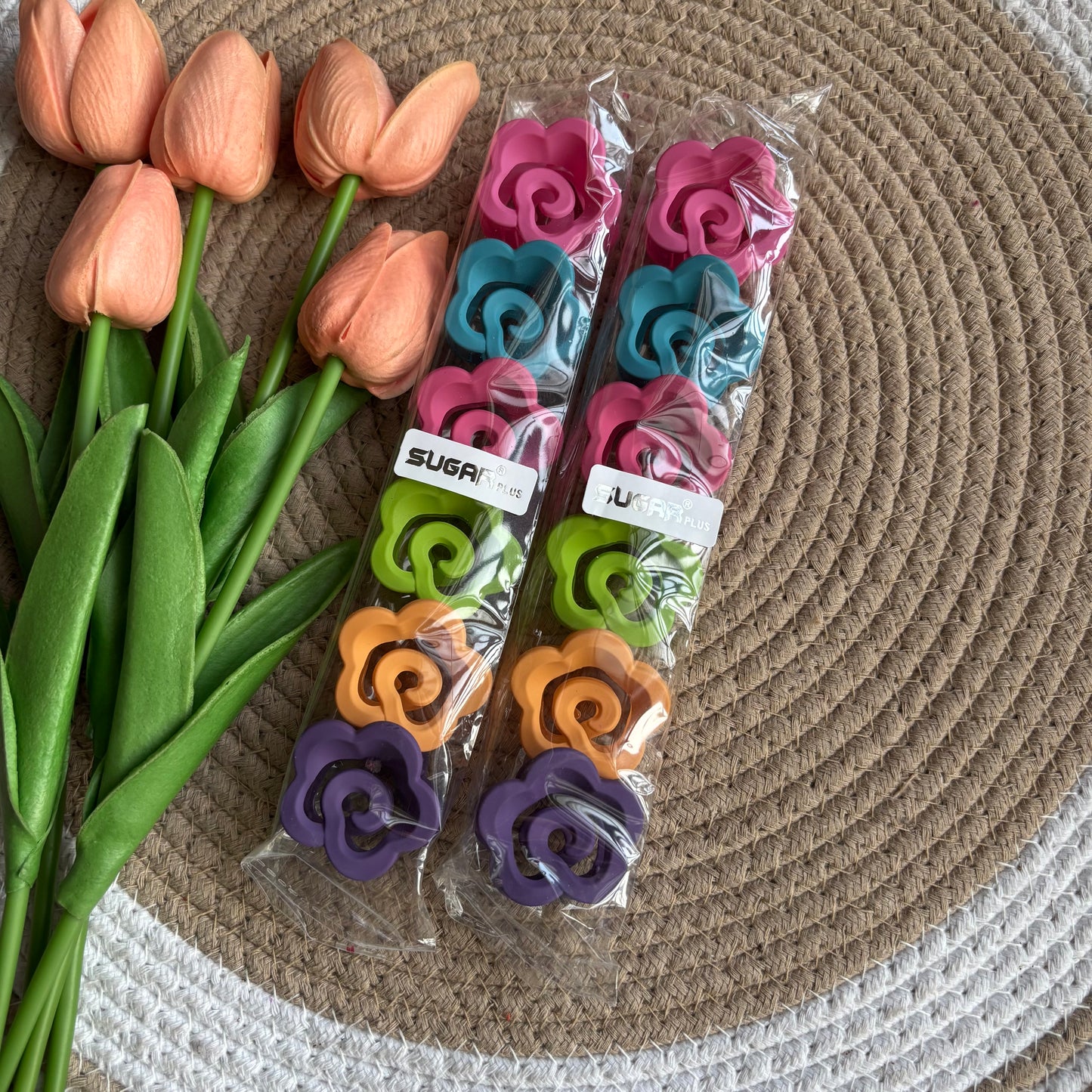 Matte Rose Claws (12 Pieces)