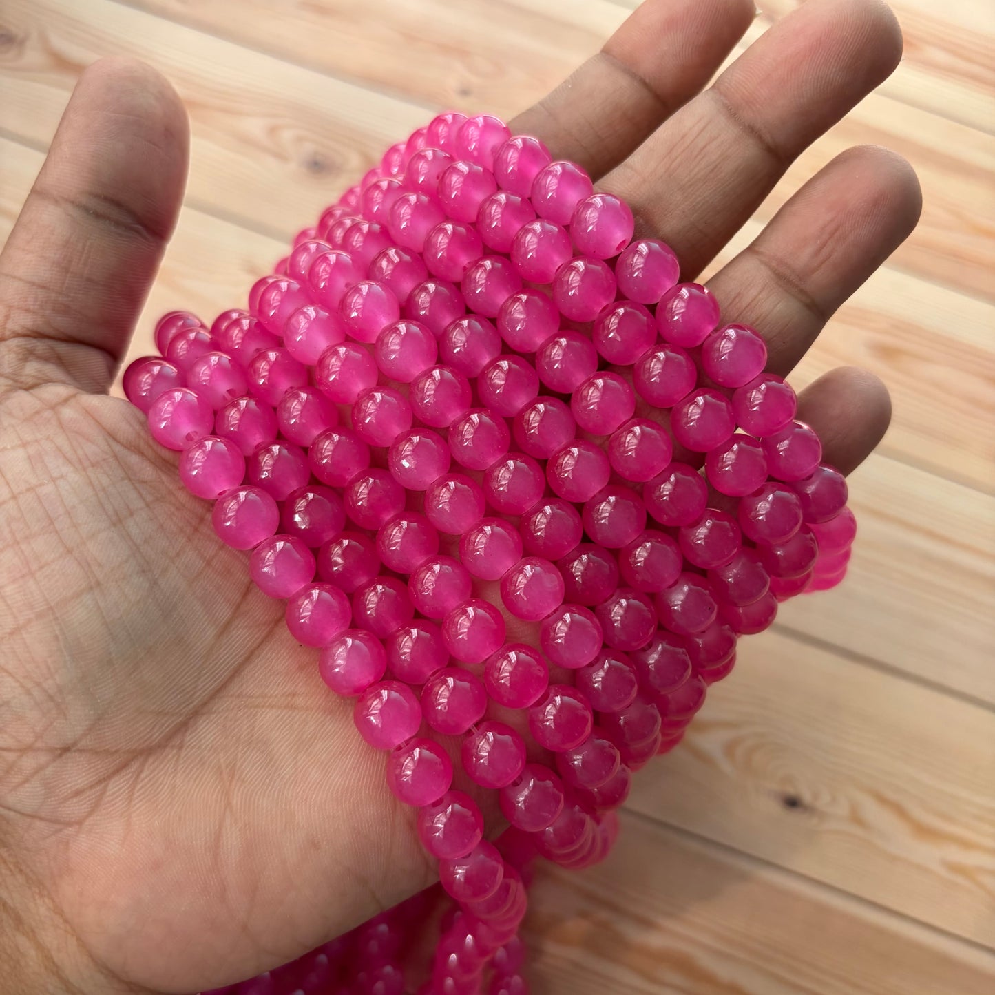 Glass Beads (95 Beads ) 8mm