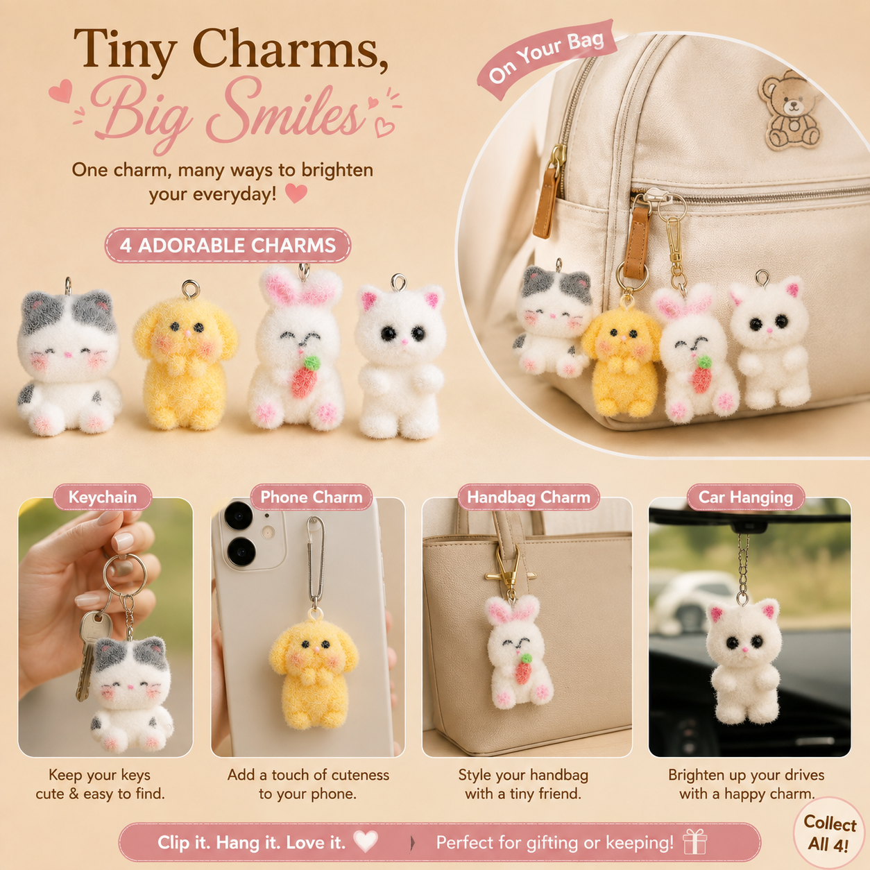 Kitty Fur Charms