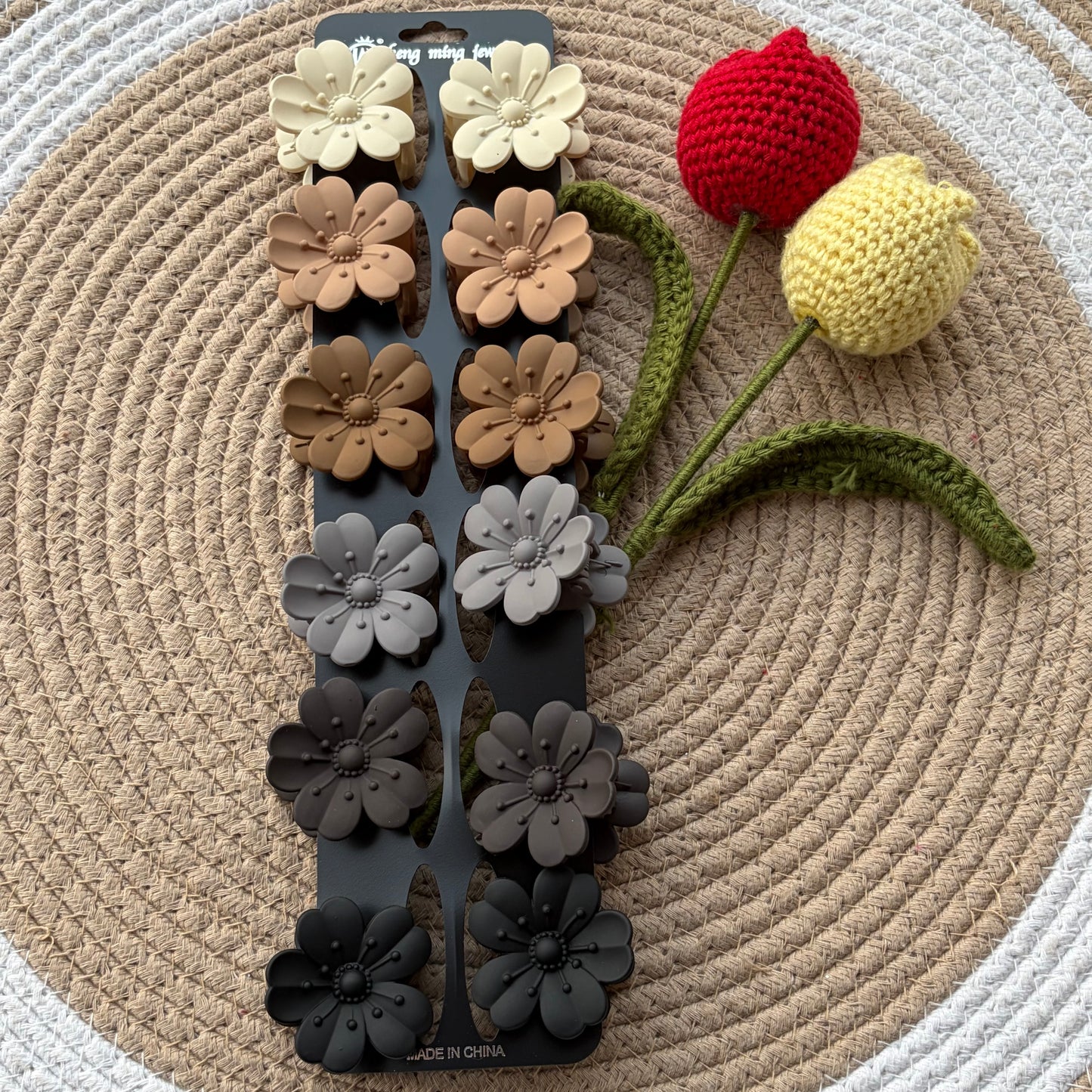 Flower claws (12 Pieces)