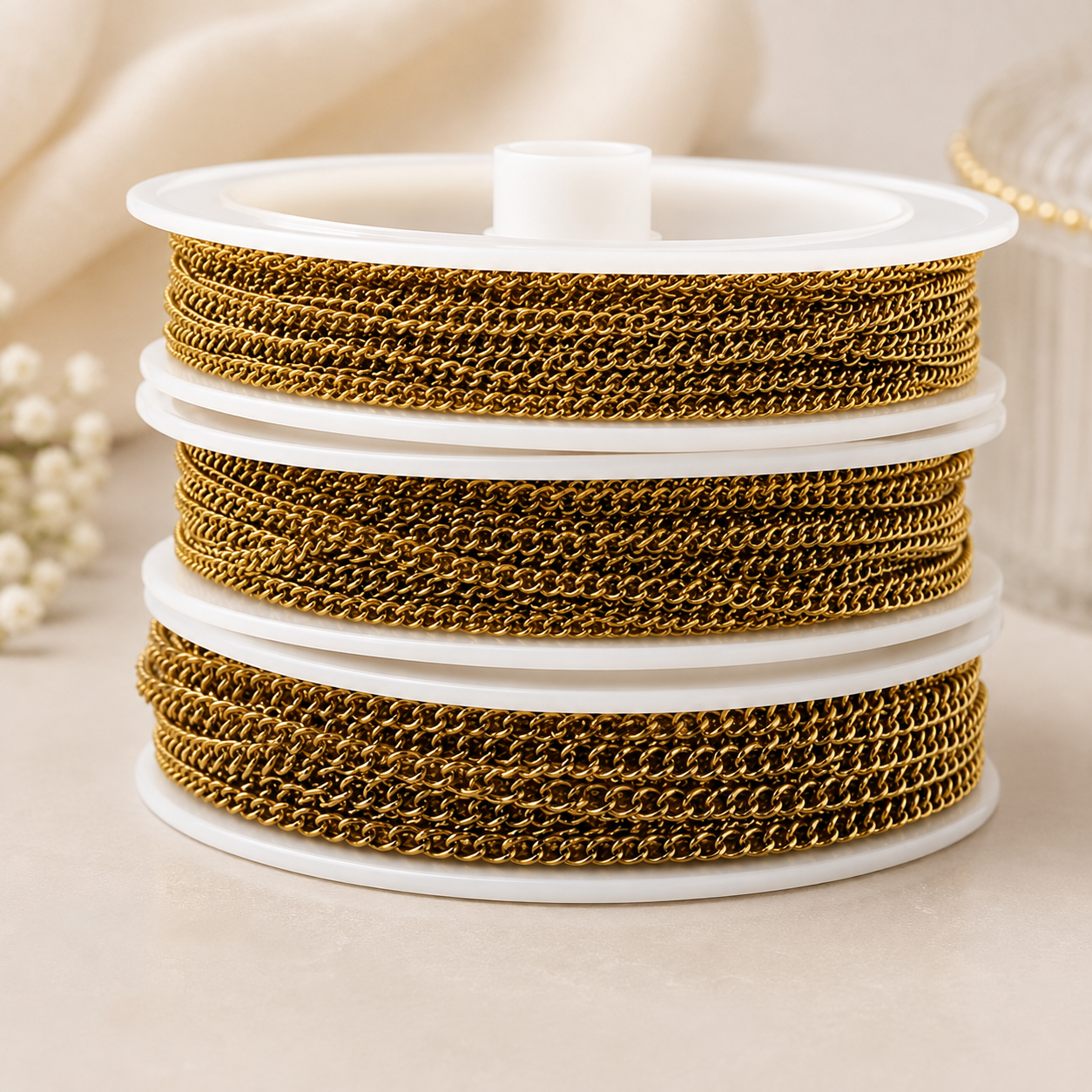 Stainless Steel Chain Rolls / Anti- Tarnish