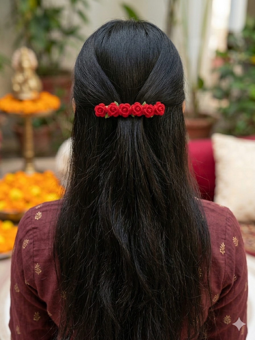 Velvet Roses Hairaccessory combo kit