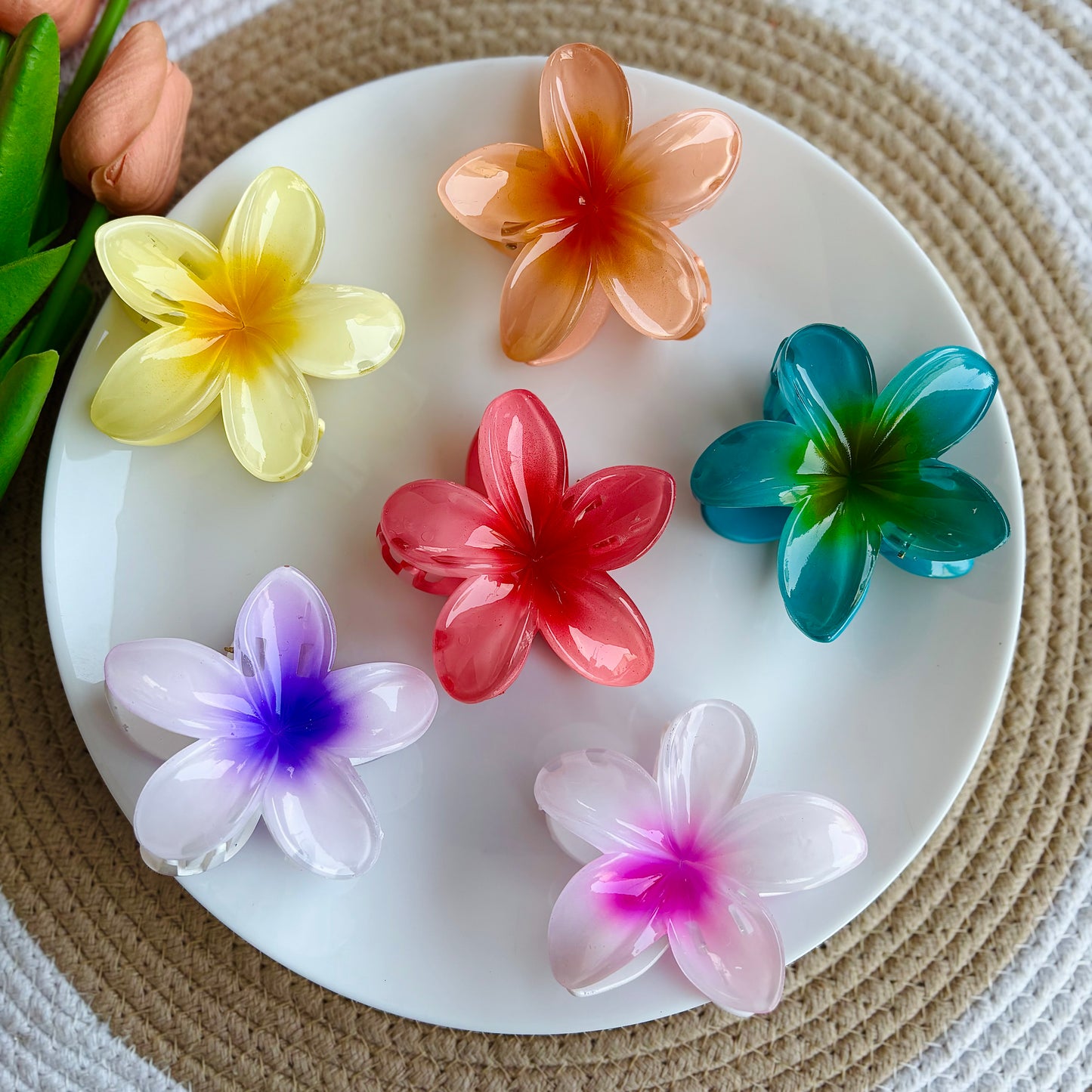 Premium Imported Flower Claws Big Size (6 Pieces)