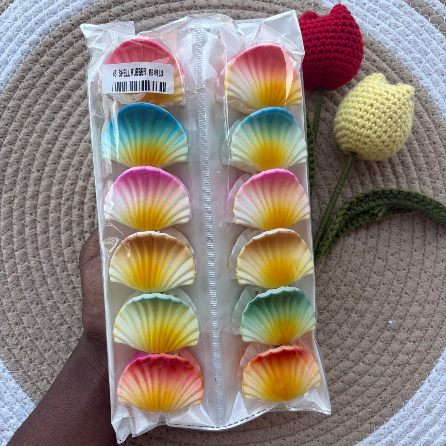 Shell Matte Claws (12 Pieces)