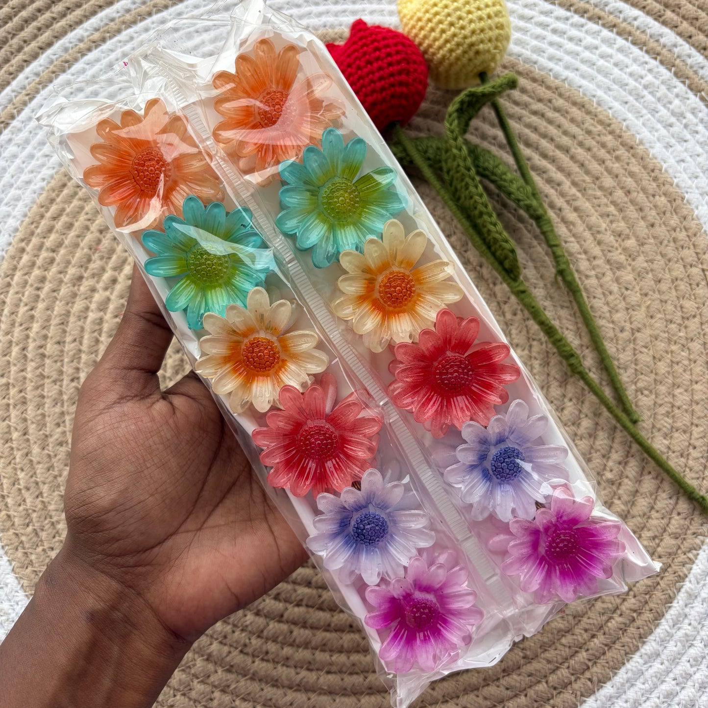 Daisy flowers claws (12pieces)