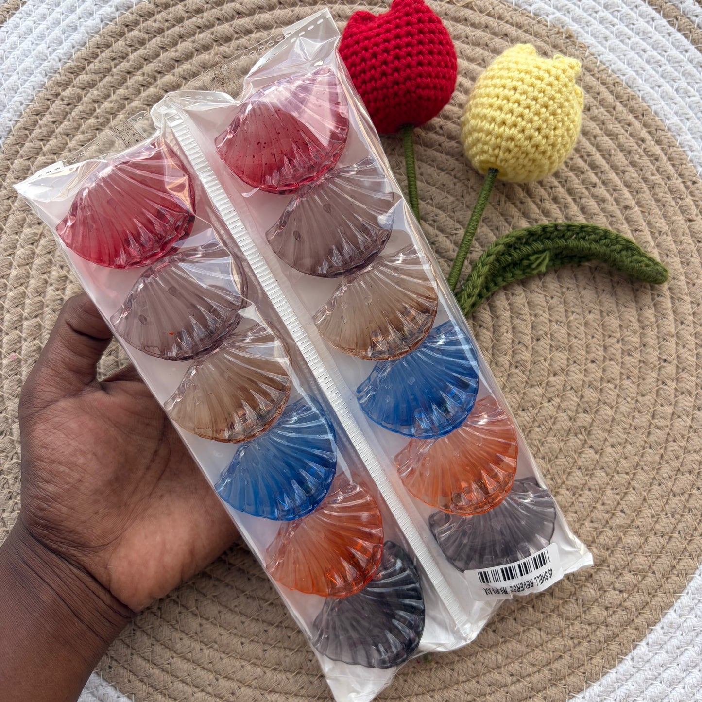 Glossy Shell Claws (12 Pieces)