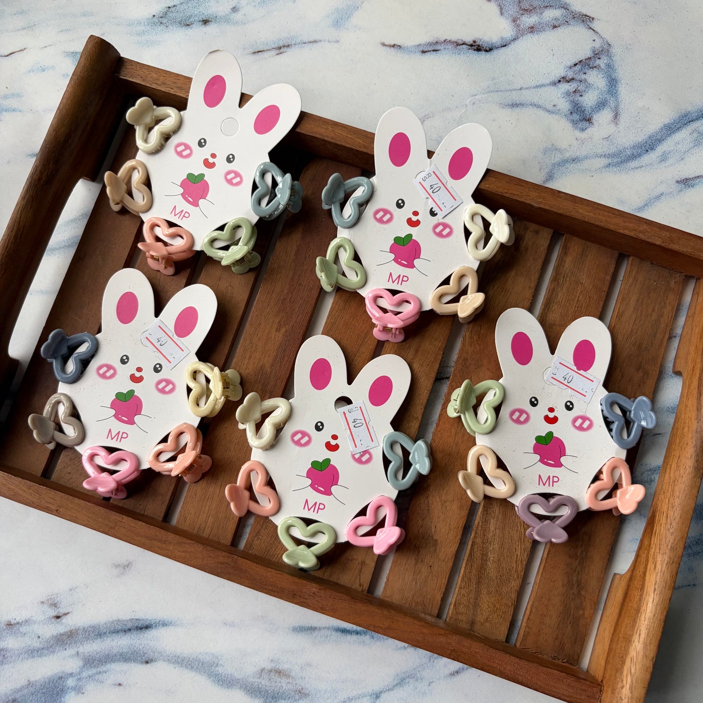 Cute Cards (5 Cards) 25 pieces Claws