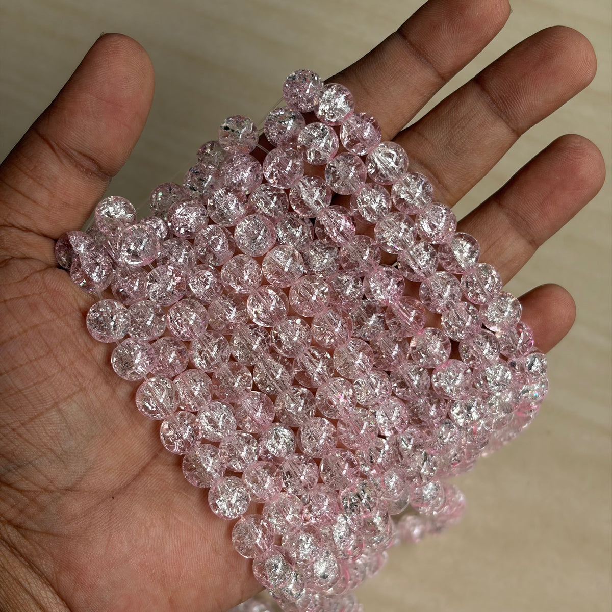 Crackle Beads 8mm (95 beads Apx)