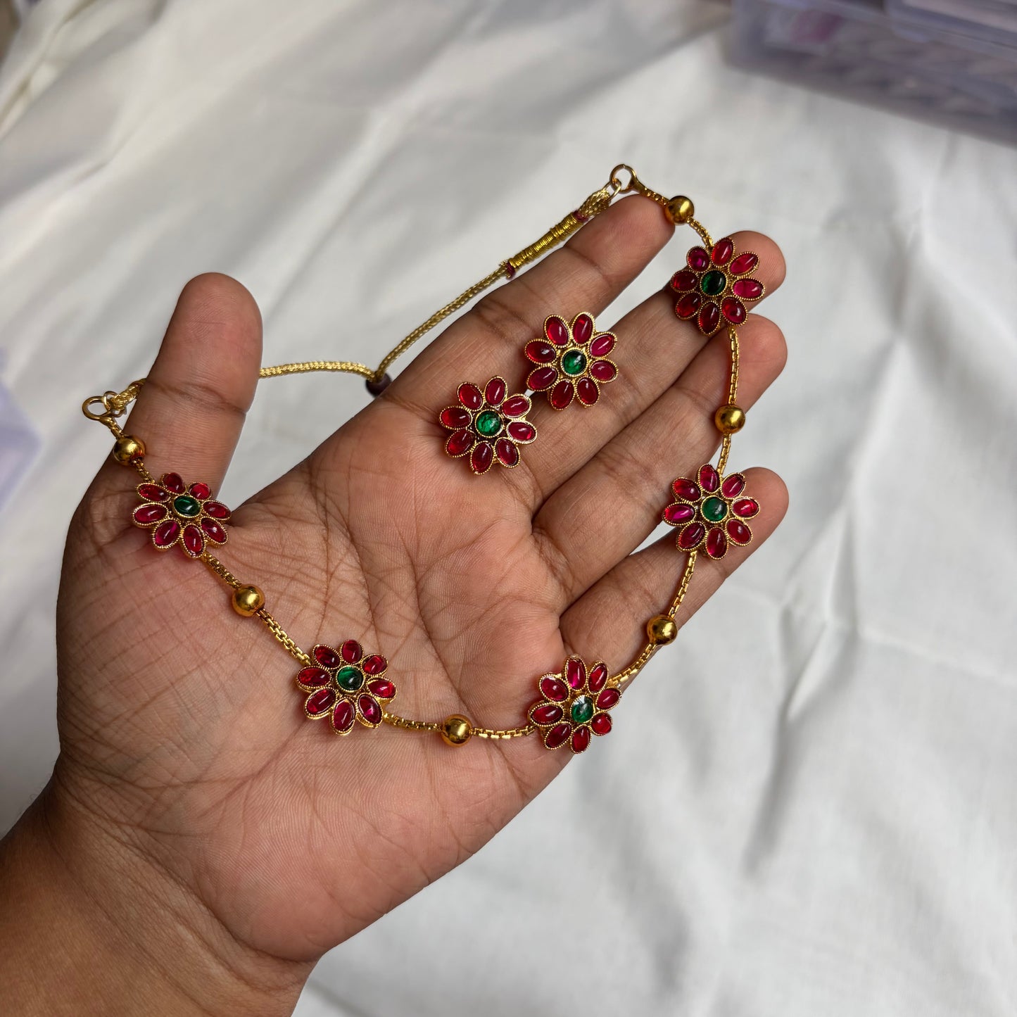 Necklace Set + Earrings