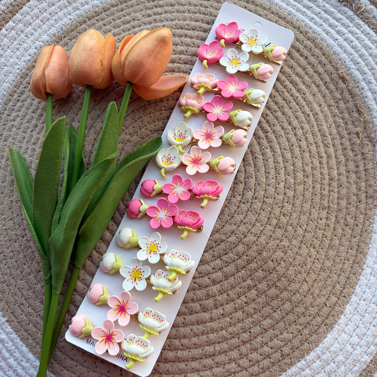 Korean Aligator Hairpins (12 Pieces)