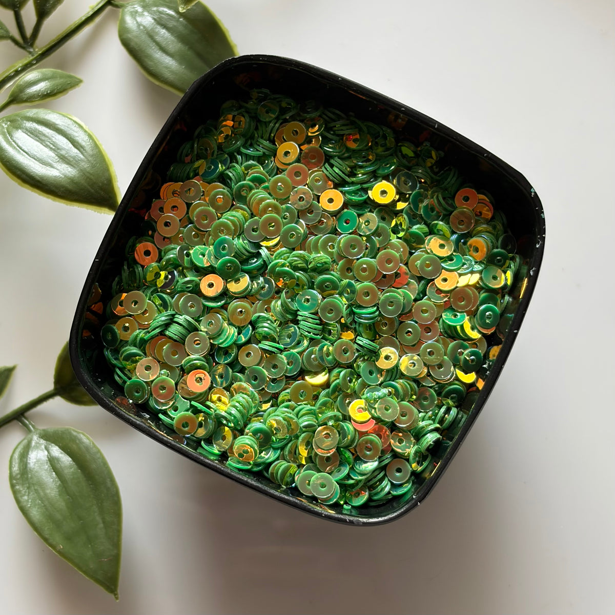 Sequins - (20 Grams) Green