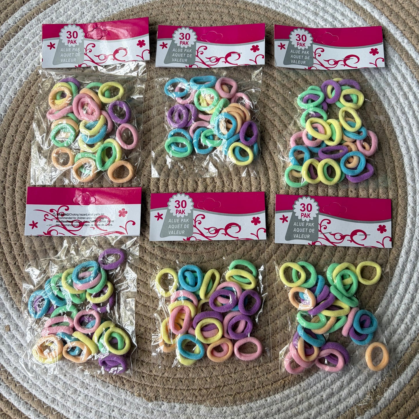 Rubber Bands (6 Packs)