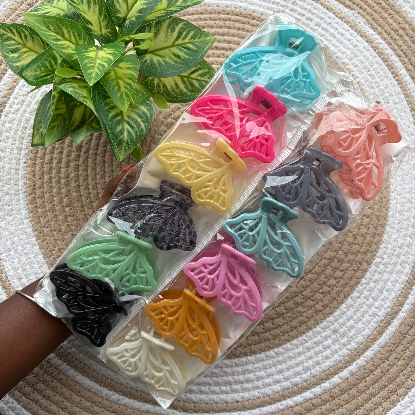 Glossy butterfly (12 pcs )