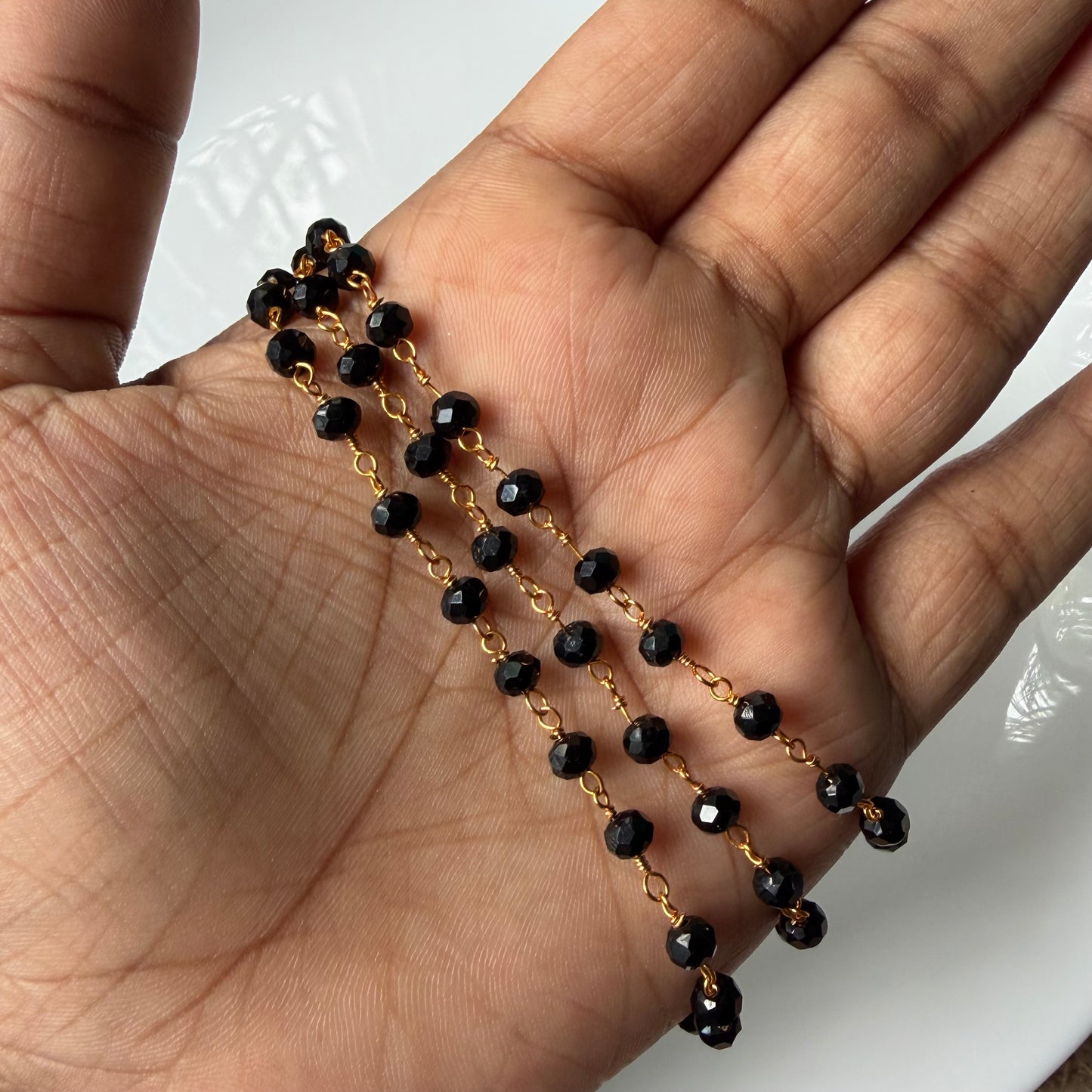 Crystal chain (1 Meter)
