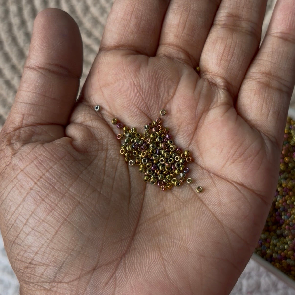 Multi Colour Seed Beads (10 Grams)