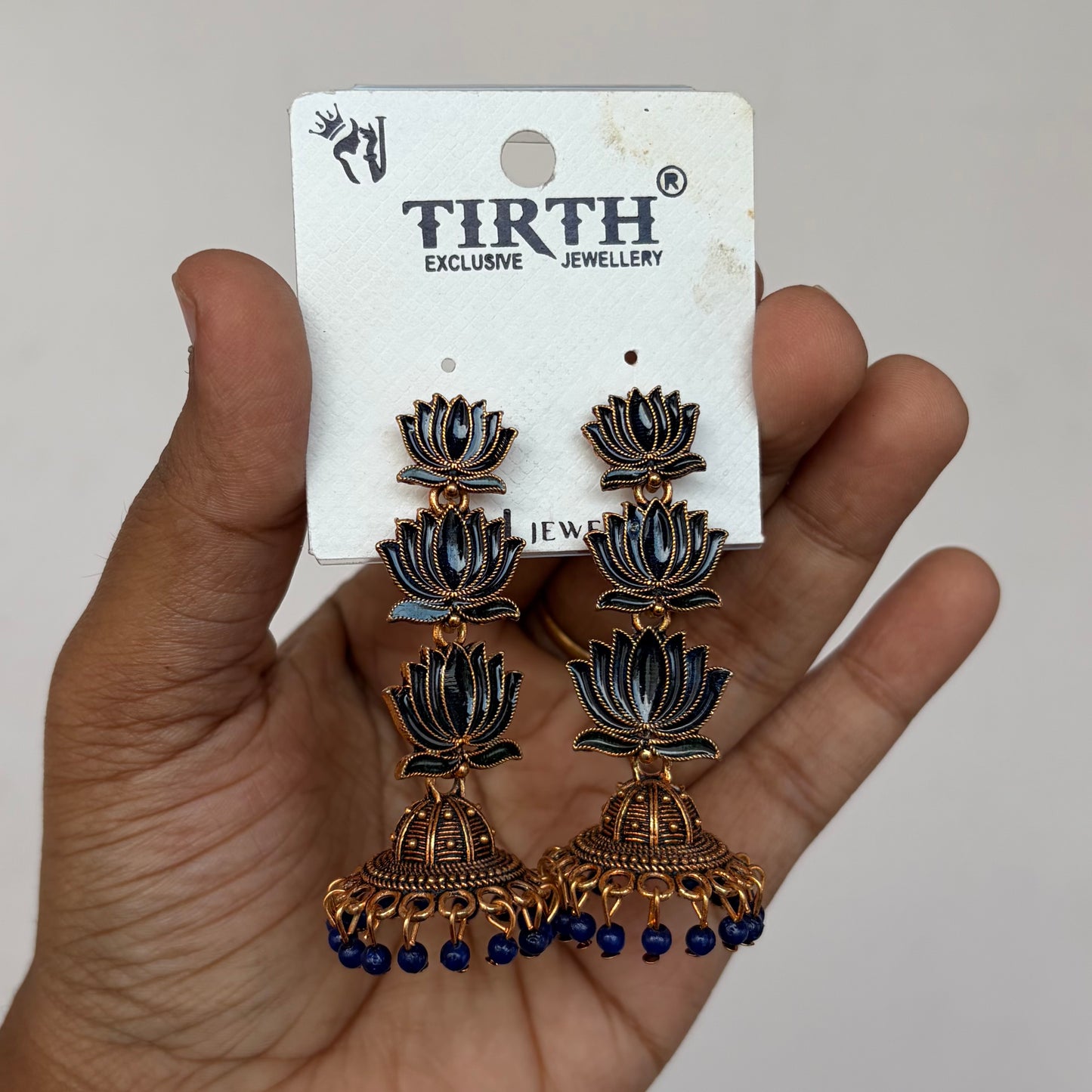 Lotus Earrings