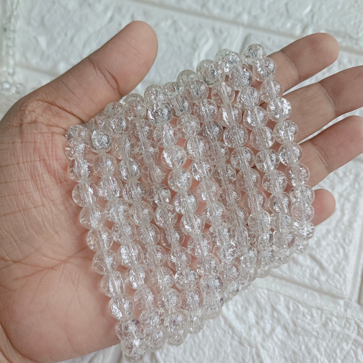 Crackle Beads(white)