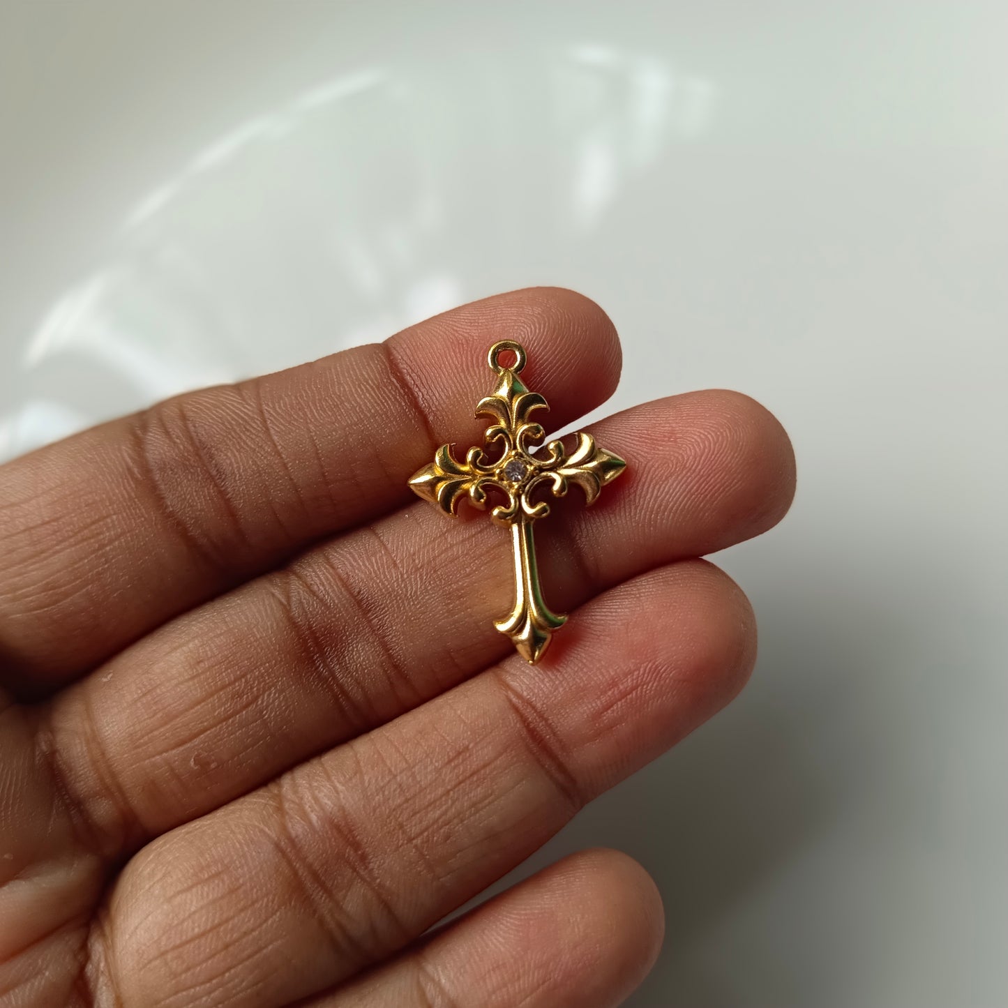 Stainless Steel Cross Charms