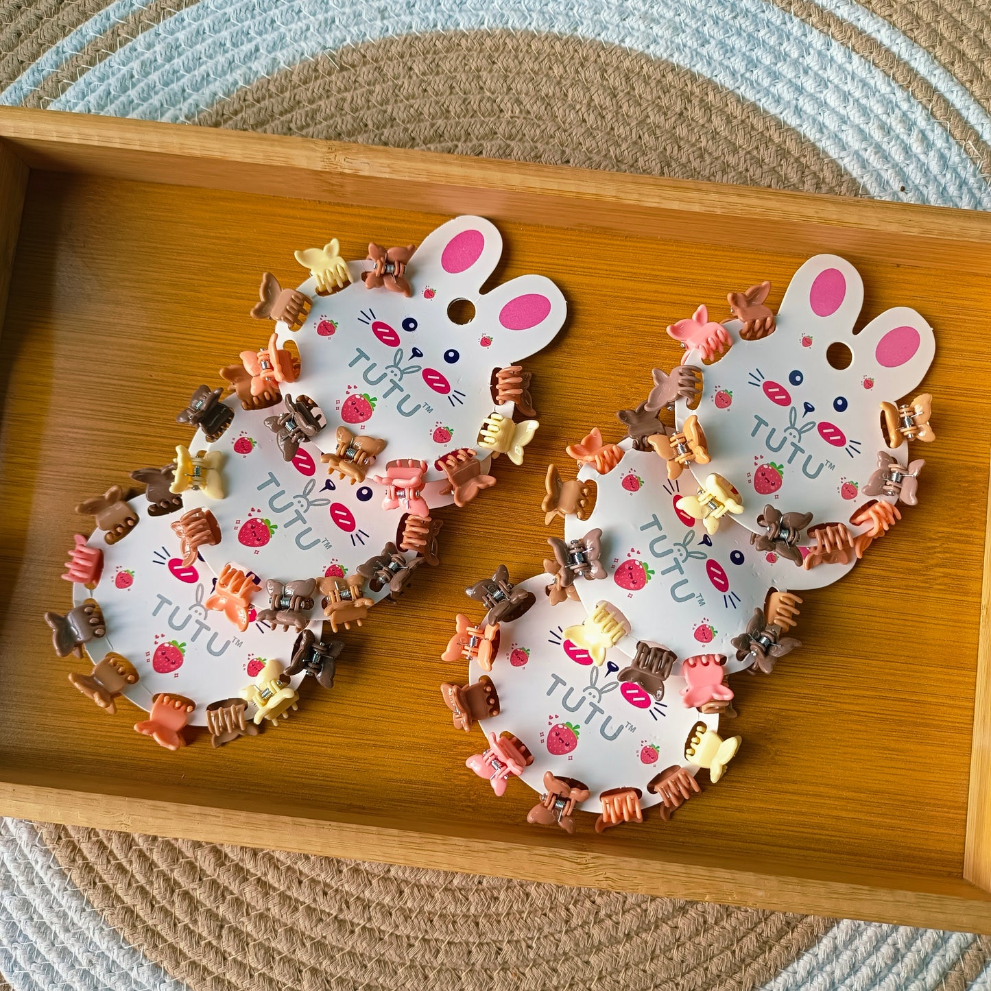 Kids Mini Claws ( 6 Cards ) 60 Pieces / Butterfly