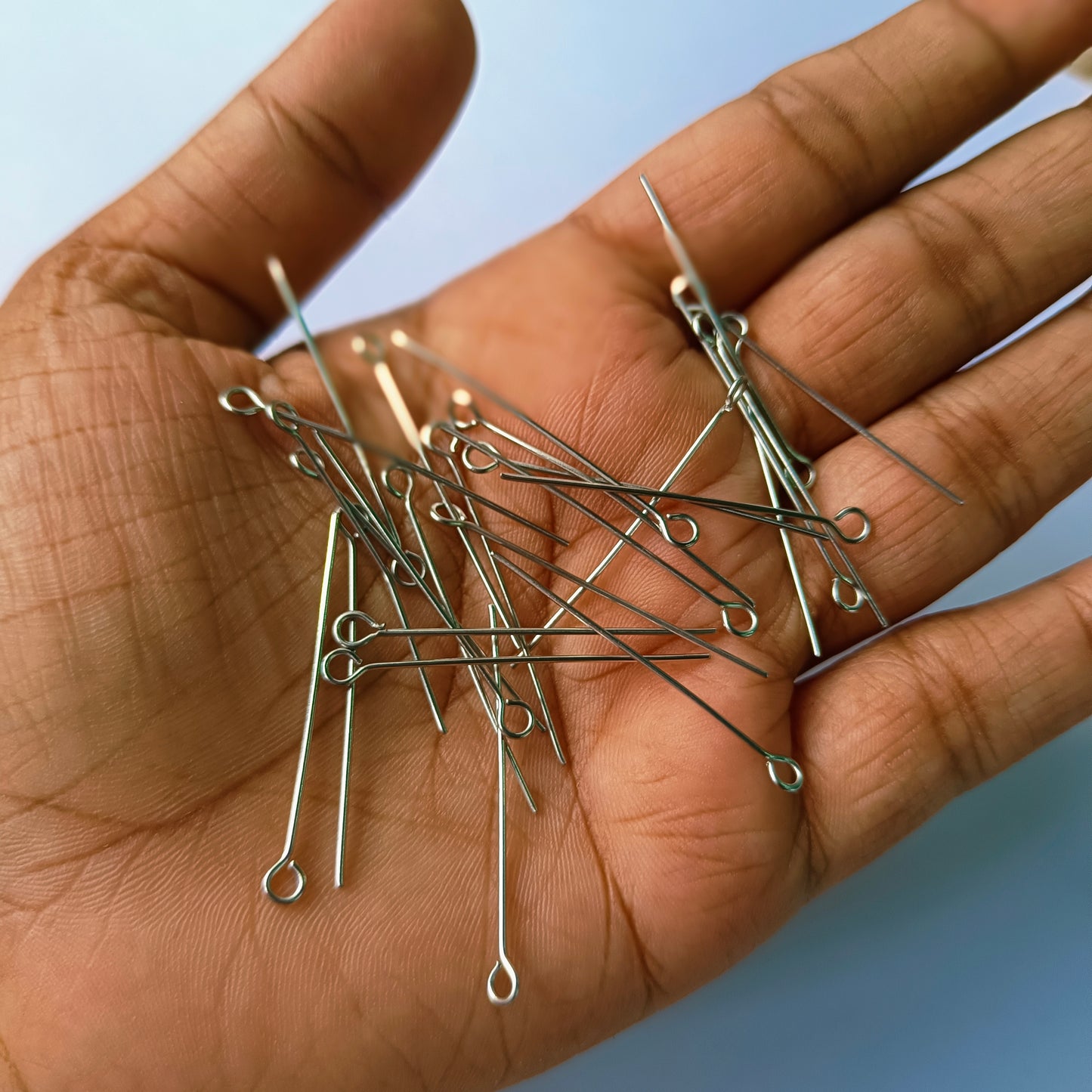 Stainless Steel EyePins (5 Grams)Anti Tarnish & Water Proof