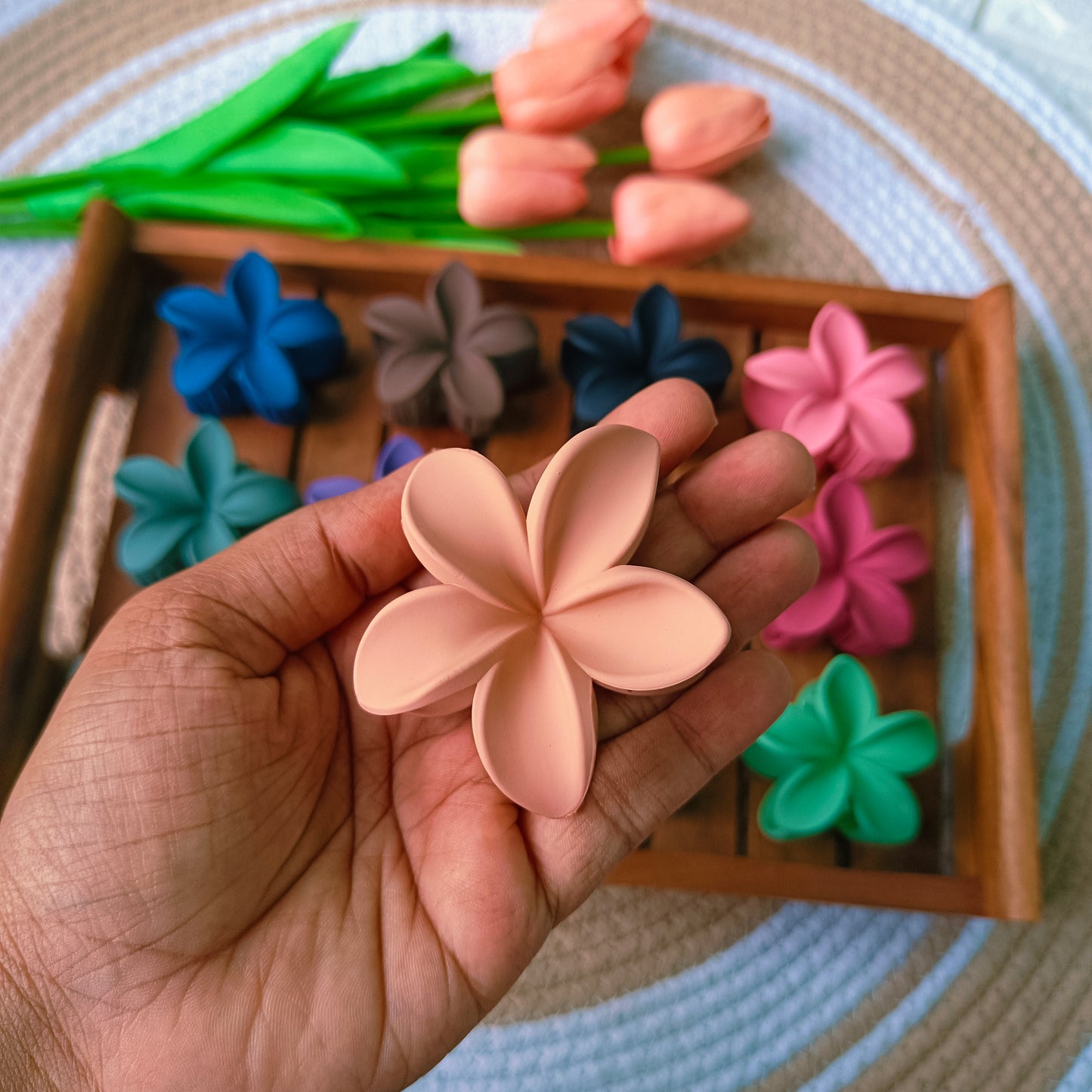 Flower Claws Matte Medium