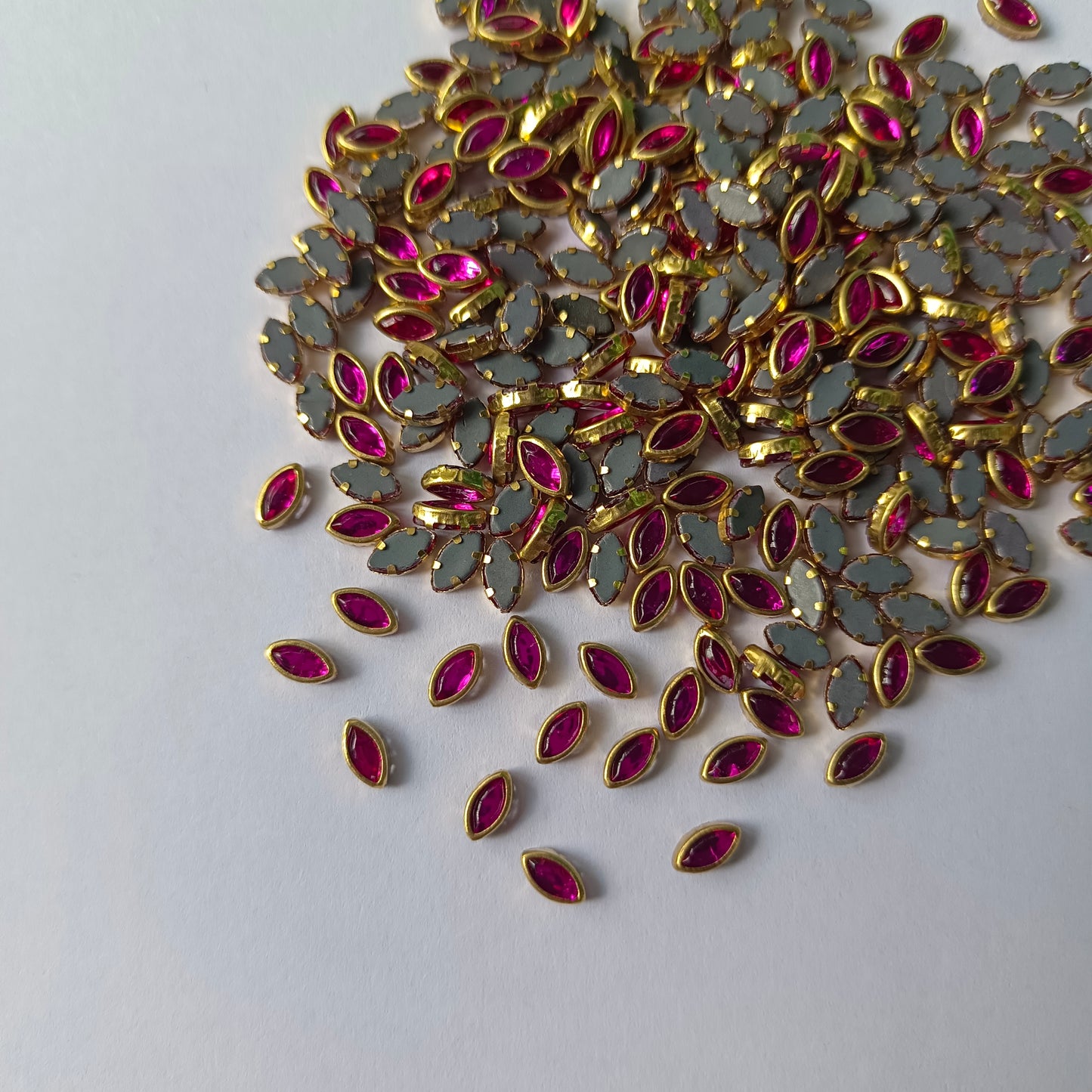 Kundan Stones 6k EYE(10 Grams) Pink