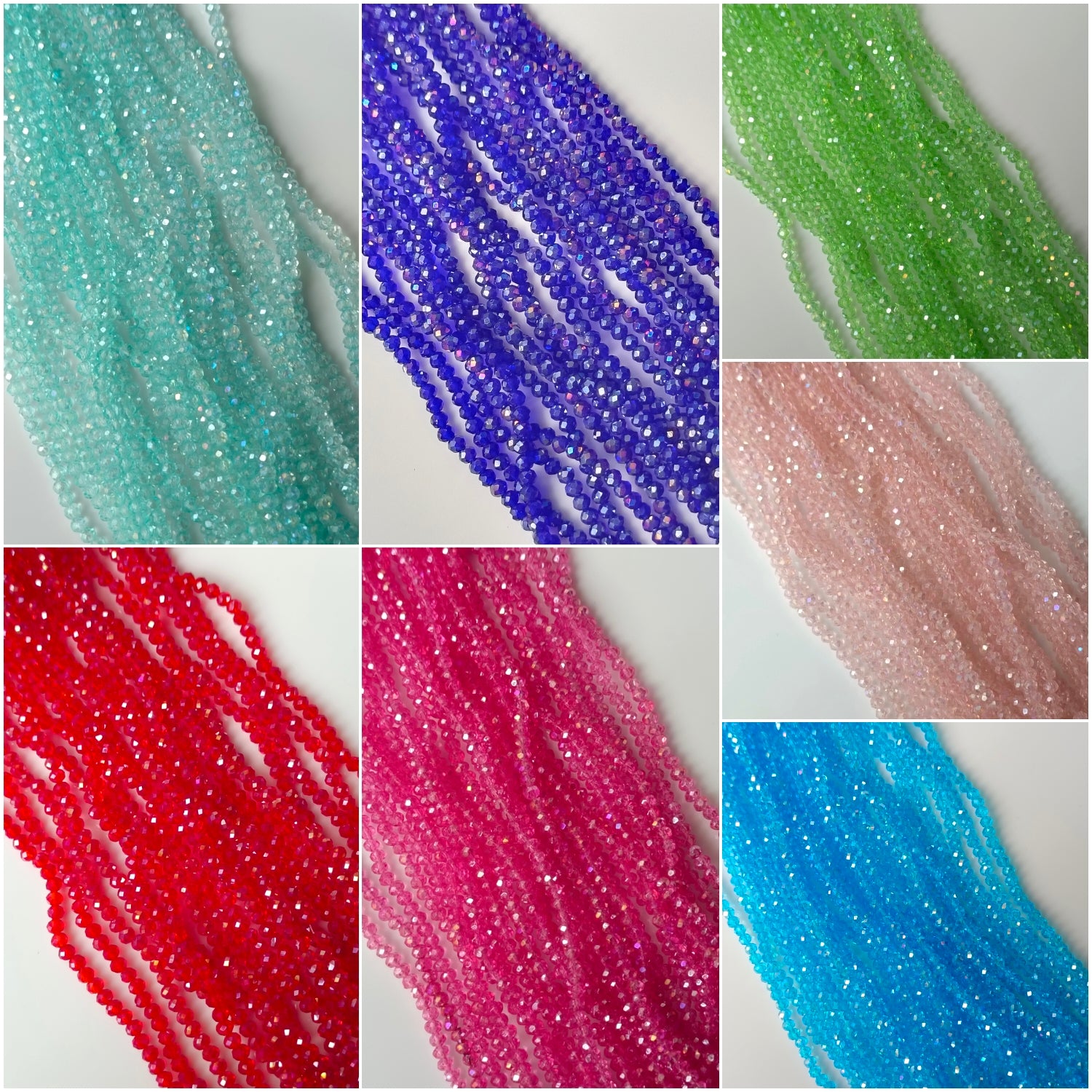 Crystal Beads 3mm – Nylaa Crafts