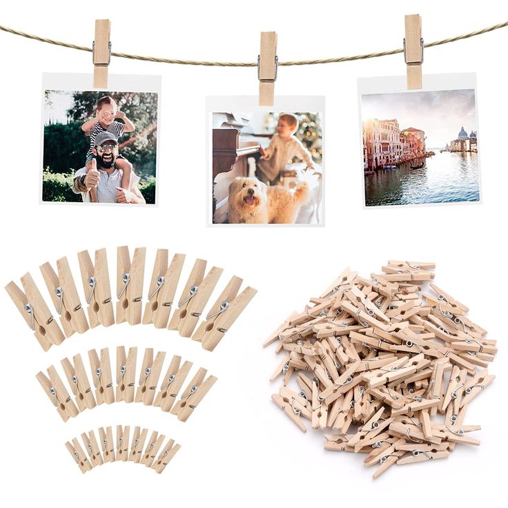 Wooden Clips(4 Pieces)
