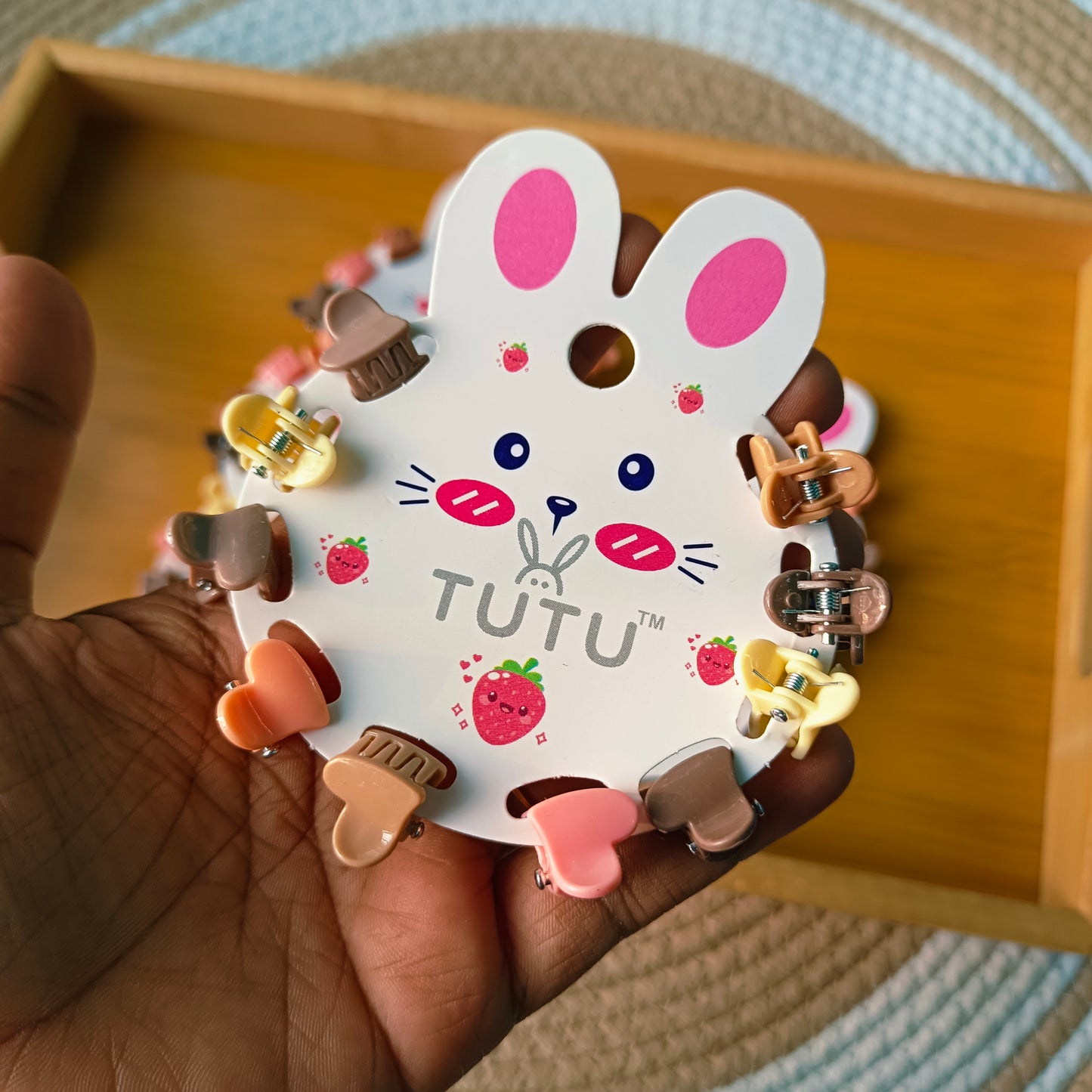 Kids Mini Claws ( 6 Cards ) 60 Pieces /Heart