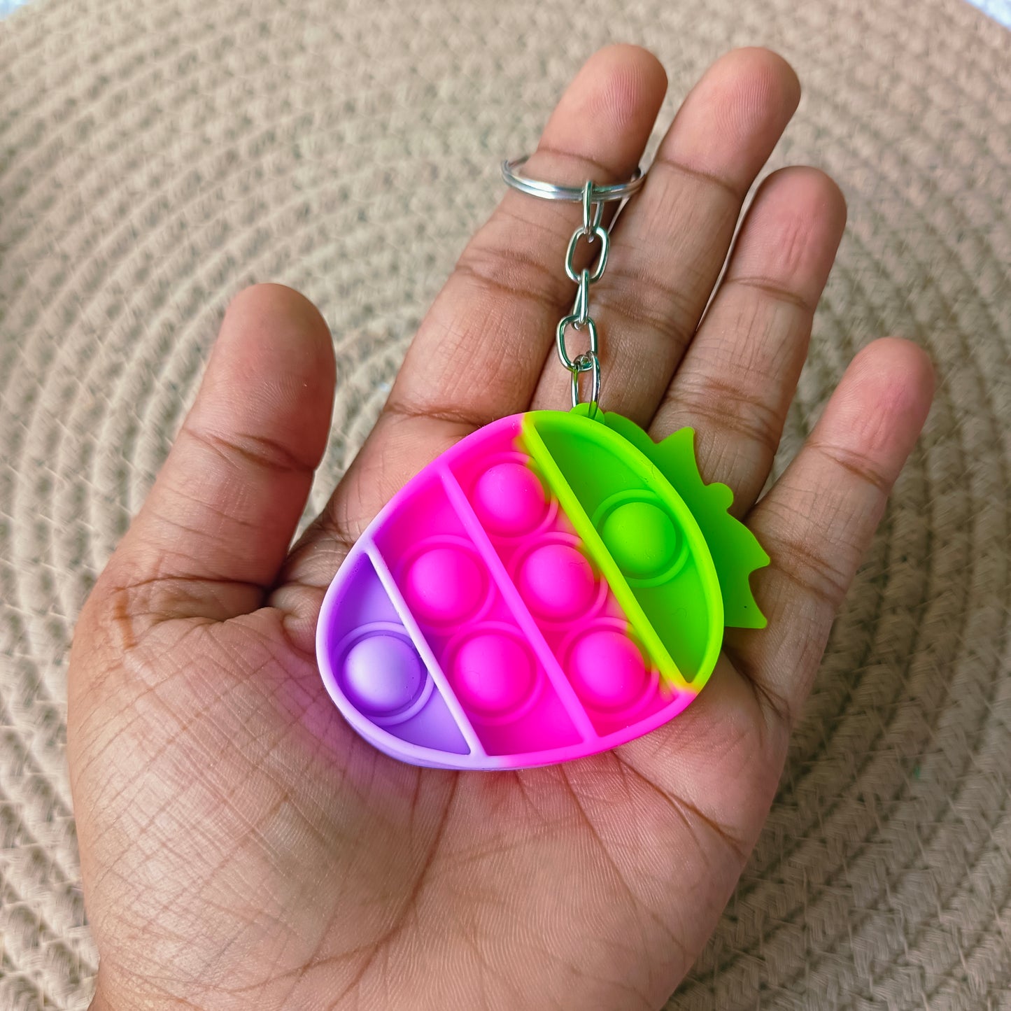 Popit keychain(6 Pieces)