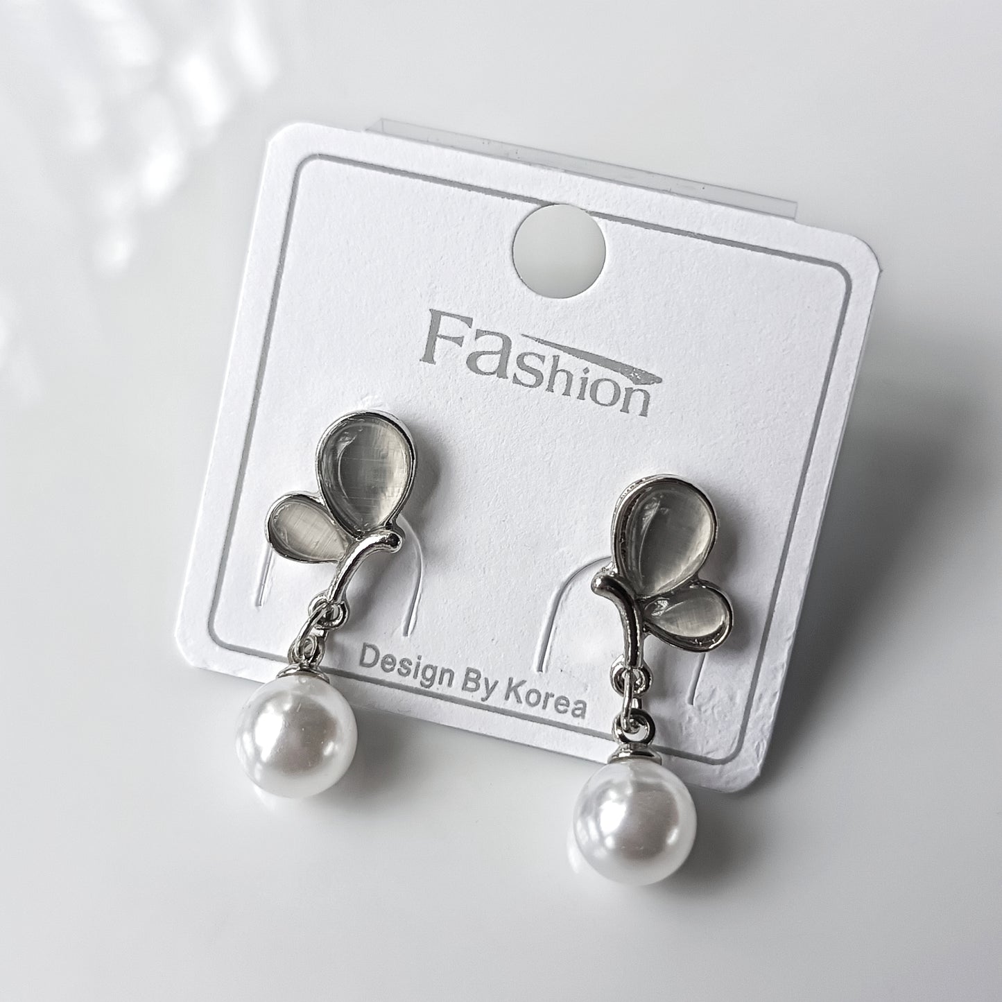 Butterfly Pearl Drop