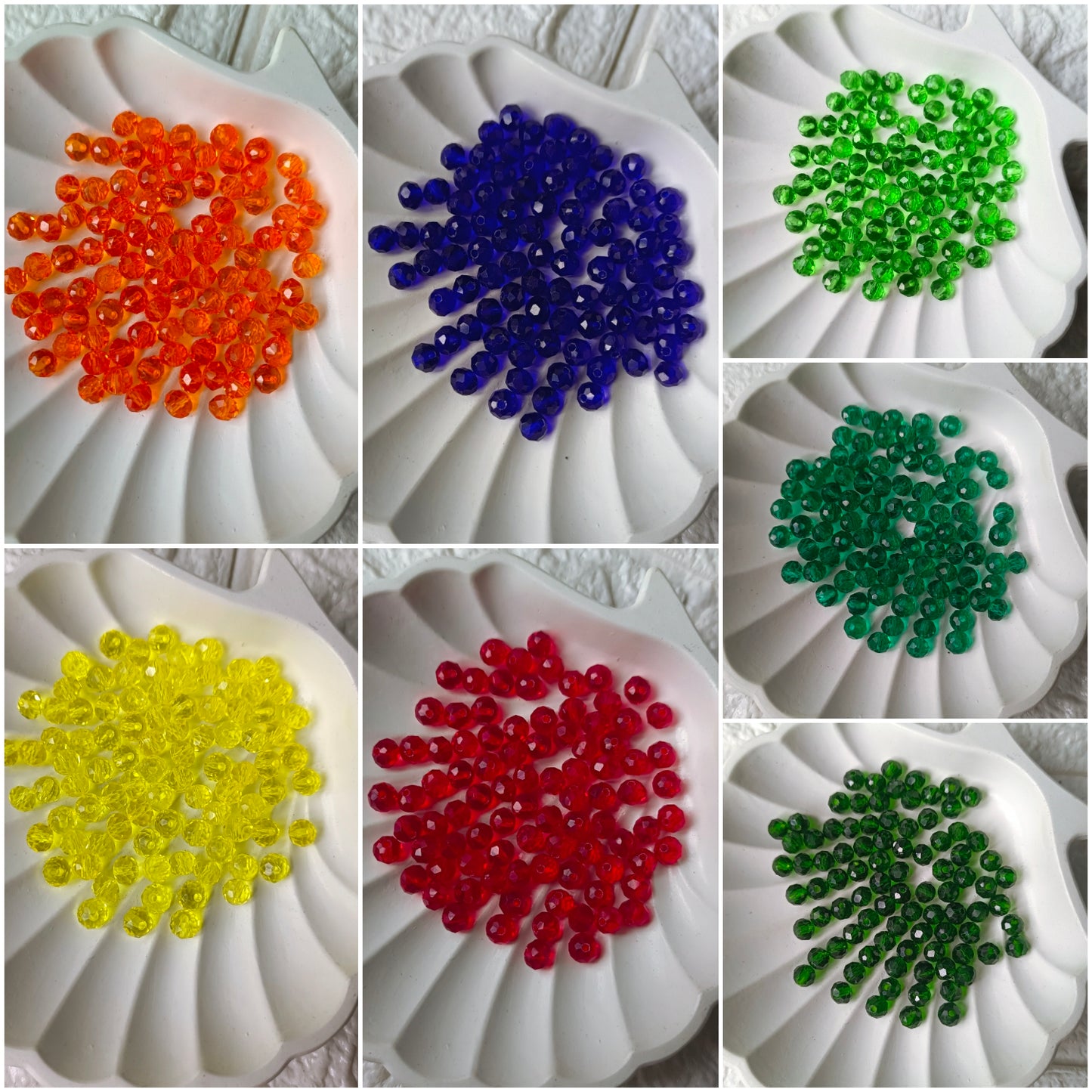 Crystal Beads 6mm(1 string)