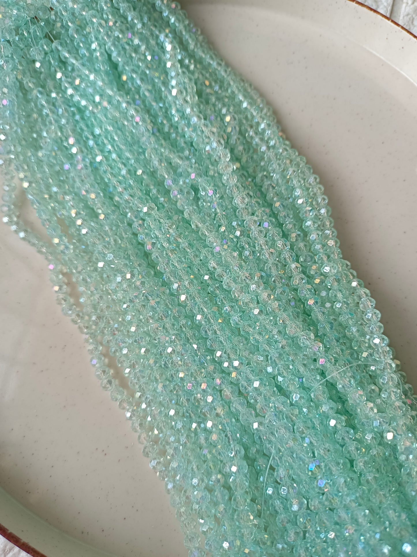 Sparkling Crystal Beads 6mm