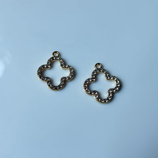 Stone Charms Gold