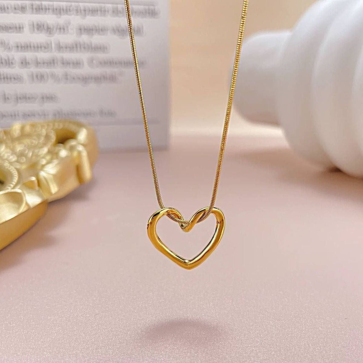 Trending Heart Chain Stainless Steel Chain