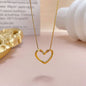Trending Heart Chain Stainless Steel Chain