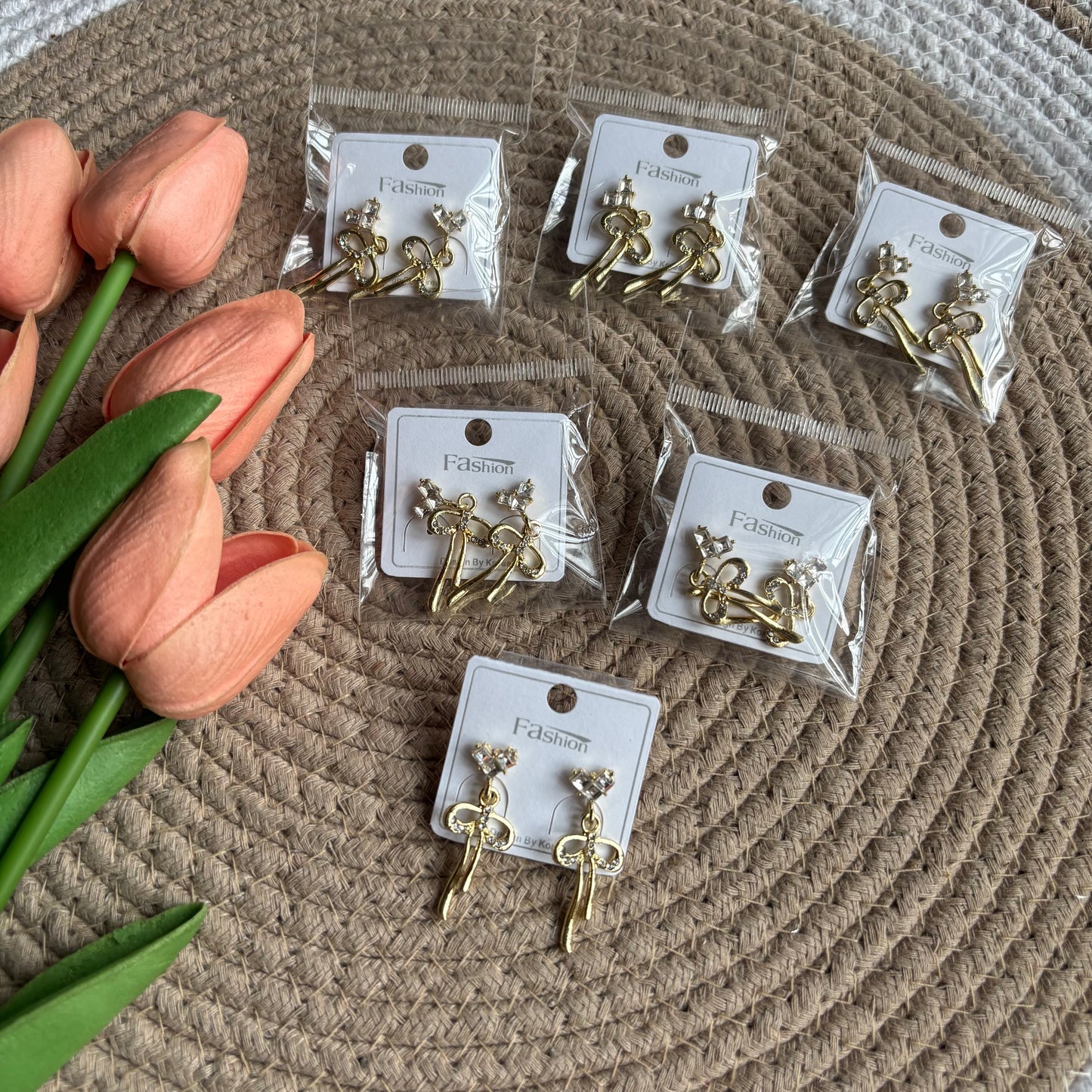 Korean Earrings(6 Pieces)