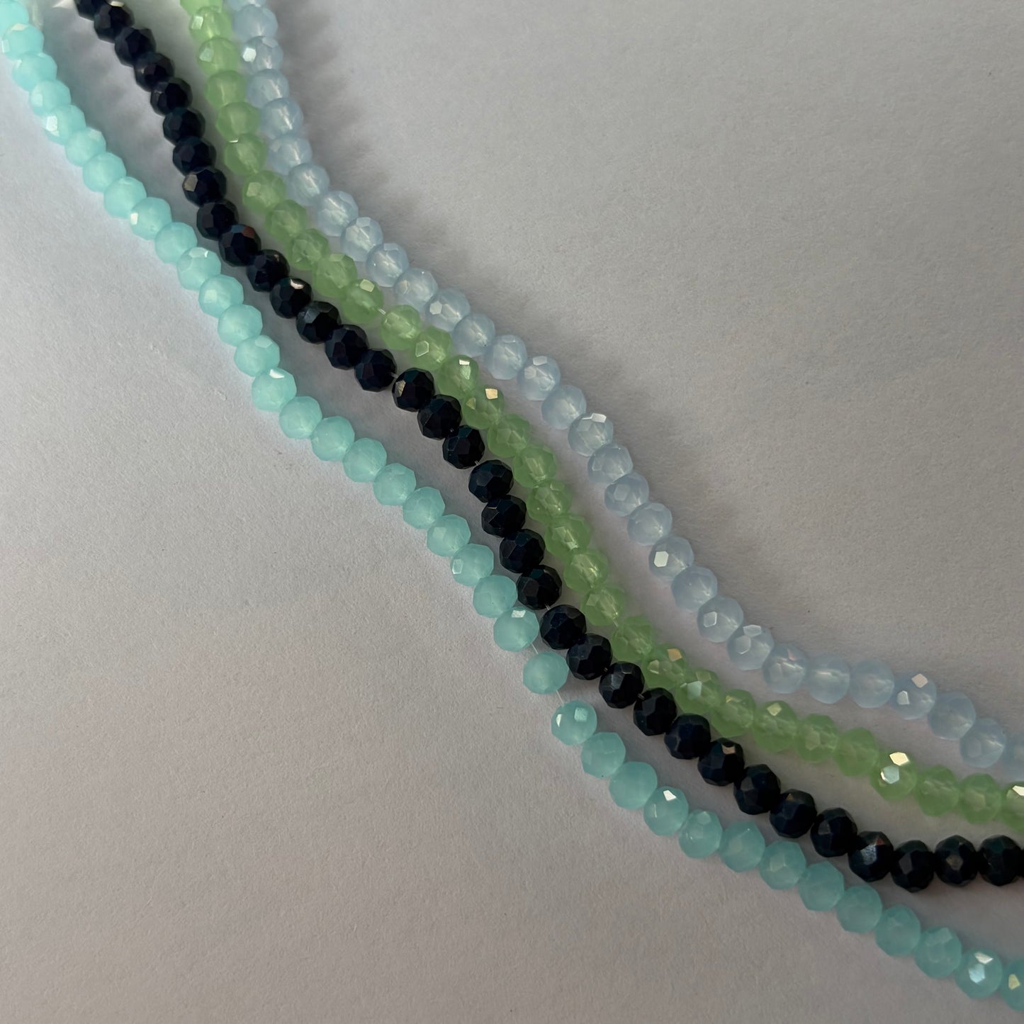 Opaque Crystal Beads 4mm