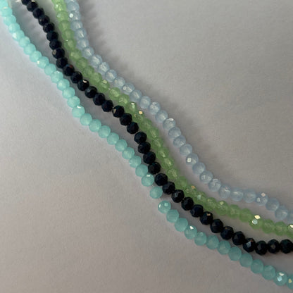 Opaque Crystal Beads 4mm