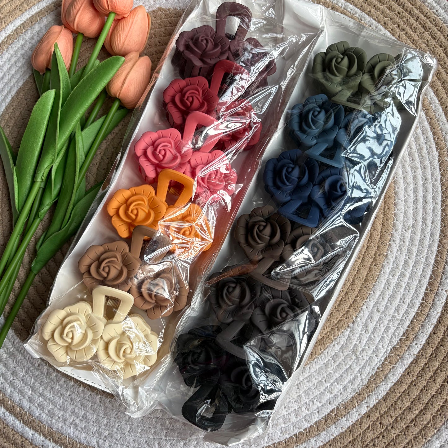 Double Flower Claws (6 Pieces)