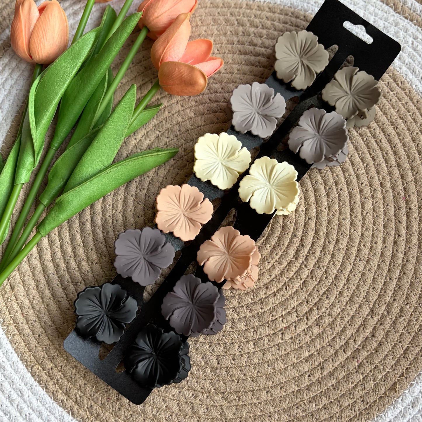 Matte Hibiscus Claws (12 Pieces)