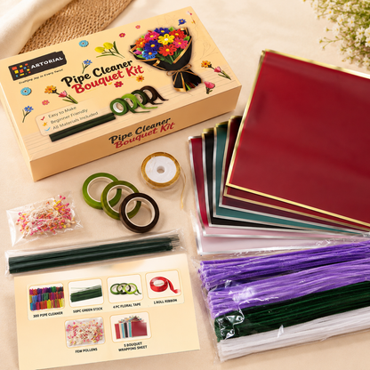 Pipe Cleaner Beginners Bussiness Combo ( Lavender)