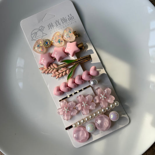 Premium Korean Clips (8 Pieces)