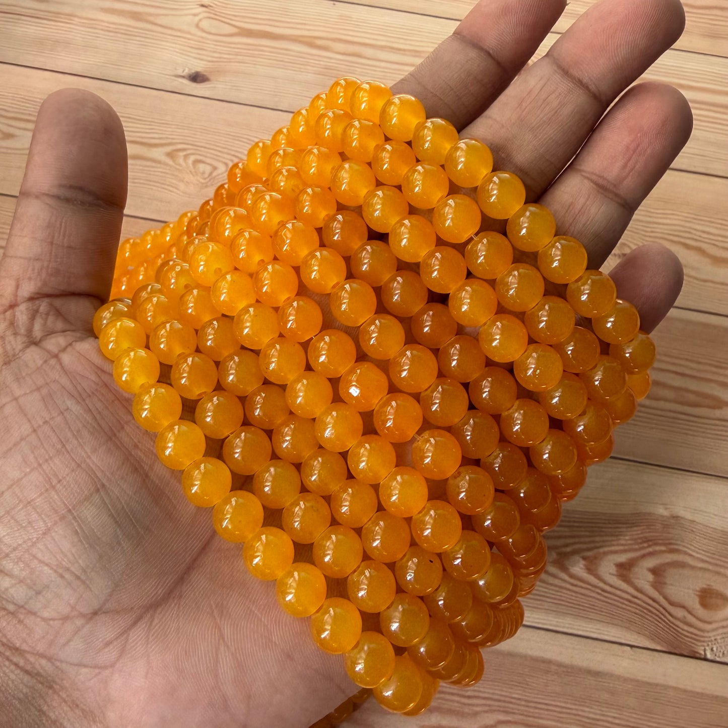 Glass Beads (95 Beads ) 8mm